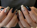 個性派ネイル ブラックネイル