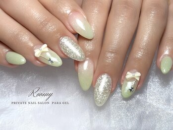 ルーミー(ROOMY)/《パラジェル》春グリーンリボン