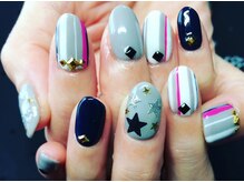 リエル(Riel)/モードストライプ☆定額新規8280