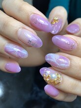 レディグリッター(Lady glitter)/チェーンネイル