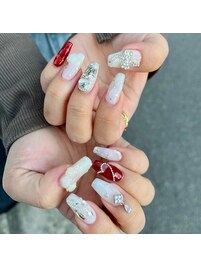 冬ネイル　こだわりデザイン
