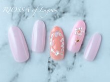 リオッサ オブ ラグーン(RIOSSA of Lagoon)/パールフラワーネイル