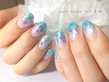 ネモフィラカラーmixグラデ