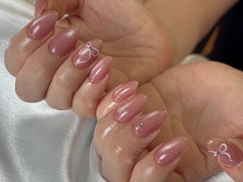 トータルビューティーサロン バイ ココ(Total beauty salon by coco.)の写真/フォルム×持ち×艶◎美しい艶のあるキレイな指先に◇通いやすい料金で、想像以上の“可愛い”を叶える♪
