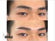 ケギライ アイブロウ 名古屋店(kegirai)/眉毛/メンズ/眉毛サロン/kegirai