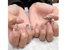 ウィズ ユー(with U produce by Megumi Ohara)/持ち込みデザインネイル