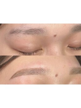 アイブロウメニューがあるサロン