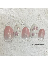 定額制ネイル3月