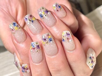 スワロンネイル 名古屋店(SWALLON NAIL)/押し花
