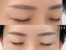 メンズ眉毛スタイリング(Wax脱毛)+毛量調整(間引き)
