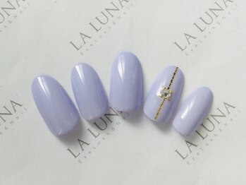 ラルナ ネイルアンドアイラッシュサロン(LA LUNA nail & eyelash salon)/～シンプルネイル～