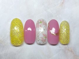 お花ネイル