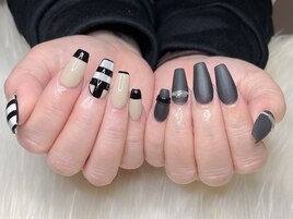 ★マット×ブラックネイル★