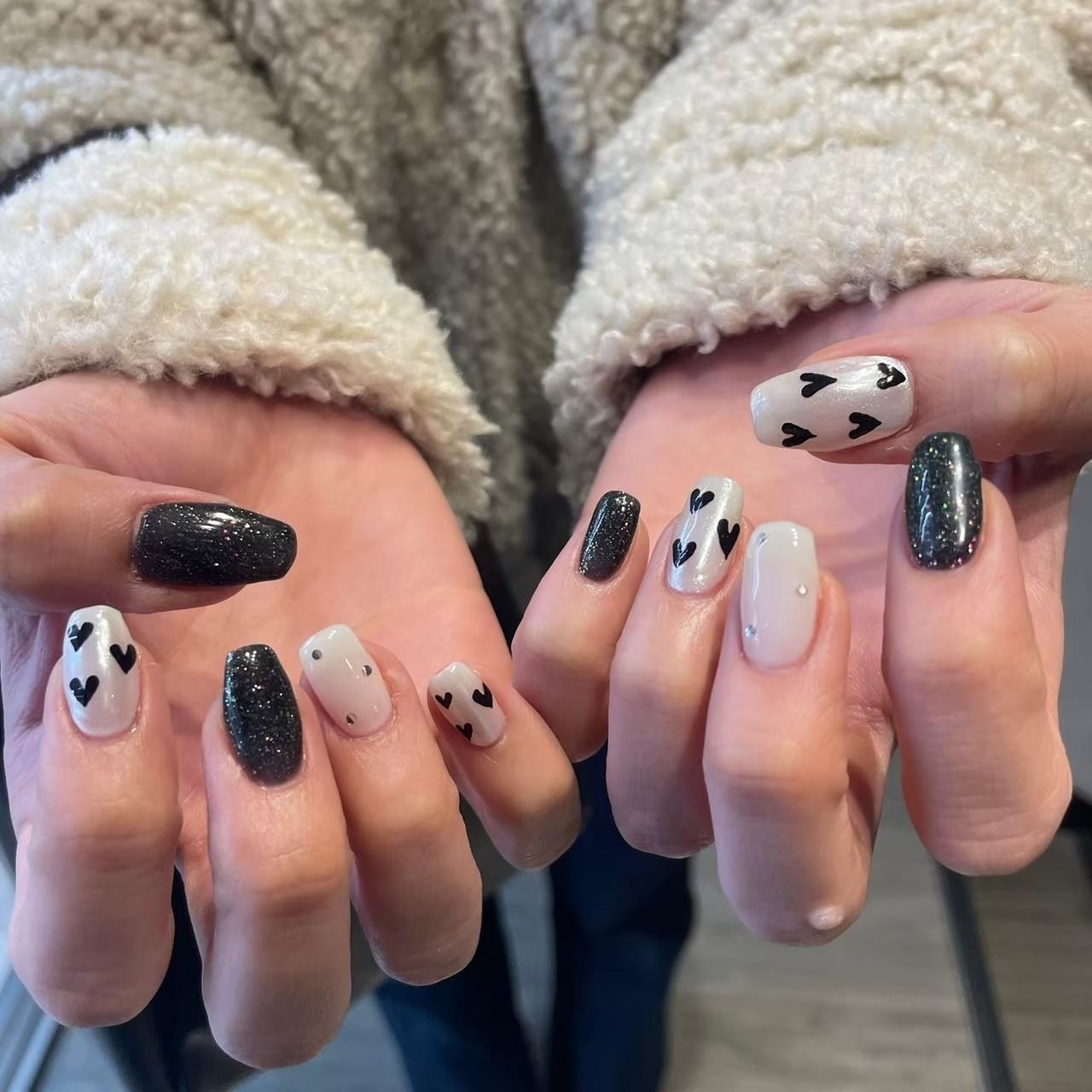 メルク 梅田店(meRK)/ハートネイル/アート10本/梅田