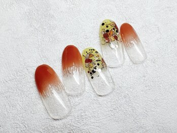 アダマス(Adamas)/秋ネイル