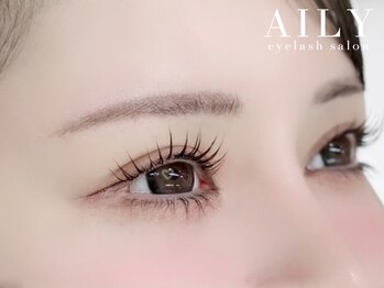 アイリー 今福鶴見(AILY)の写真/丁寧なケアでモチの良さ抜群◎似合わせまつパ（ケラチンTR）+アイブロウWAX（メイク付）¥8,000
