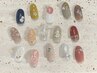 ハンド◇定額one pointデザイン2本コース(ワンカラー/グラデ) ¥7,300