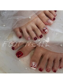 ルーシーズ アイラッシュアンドネイル 小倉店(Lucy's Eyelash&Nail)の写真/豊富なカラー＆パーツで理想の足元に♪巻き爪・角質ケアもお任せください！
