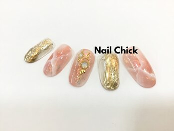 ネイルチックコウベ 銀天街店(Nail Chick kobe)/ニュアンス大理石ネイル