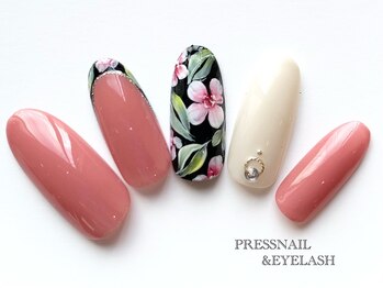 プレス ネイルアンドアイラッシュ(PRESS NAIL&EYELASH)/毎月更新♪8月のオススメアート