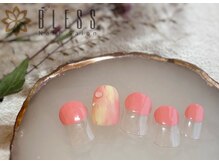 ブレス 天童店(BLESS)/雫滴るジューシーピーチネイル♪