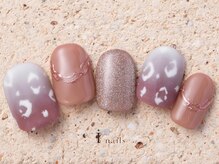 アイネイルズ 町田店(I nails)/レオパードグラデミラー8980円