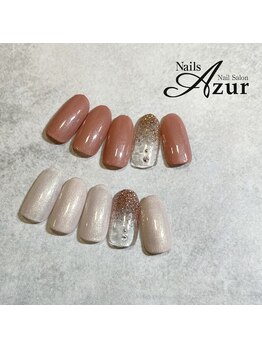 ネイルズアジュール イオン上越店(NailsAzur)/定額デザインAコース