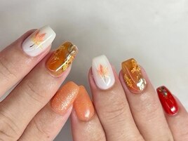 秋ネイル