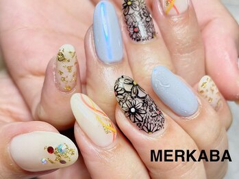 マカバ(MERKABA)の写真/【持ち込み◎】季節感やトレンドを取り入れたアートで日々を彩りませんか♪デザインのご相談もお気軽に★