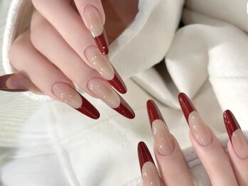 ナユキネイル 渋谷店(NA.YUKI NAIL)/落ち着いた大人ネイル