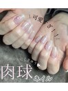 肉球ネイル