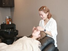 アイメニューは大人気のリクライニングチェアでゆったりと♪