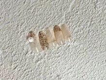 ネイルサロン イントゥ(into_)/ツイード　パール　冬