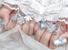 モカ 心斎橋(moca by Lee)/【Aina】3Dネイル