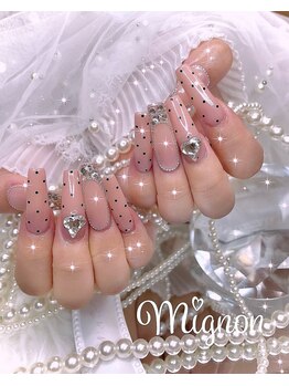 ミニョン 新宿(Mignon)/ガーリーネイル♪
