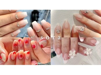 ソラ(sora)の写真/大切な日のネイルは貴方だけの特別なデザインで♪季節/イベント/トレンドに合わせたデザインもお任せ☆