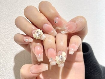 アニュバイアンジュ(anu_by.anju)の写真/【ご新規様オフ無料】韓国ネイル/ワンホンネイル/ハイブランドネイル♪口コミ割で持ち込みデザイン¥6600～