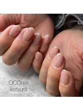 オコネイル ネイルサロンアンドスクール(OCO nail)/ラメワンカラーネイル
