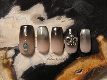 アトリエ ラビータ(atelier la vita)/黒グラデ・マグネット