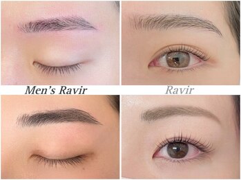ラヴィール Ravir エステティックサロンの写真/骨格に似合う眉デザインで垢抜けを叶える!メンズレディース対応サロンで理想の目元に!