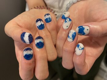 ハンドフィッシュ(handfish)/夏の爽やかブルー