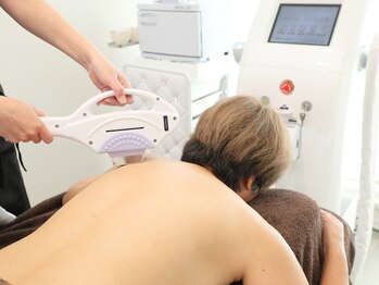 サンビューティー(San beauty)の写真/◆最新SHR脱毛器を使用◆お肌に優しく日焼け・敏感肌の方にも◎まずは脱毛体験から！！