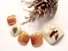 ボボカ(BOVOKA)/秋たぬきネイル