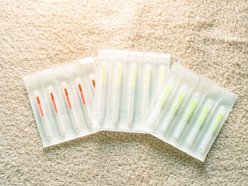鍼灸サロン 道/高品質な鍼を使用