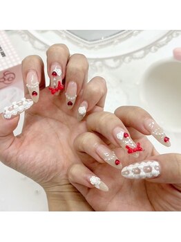 レースネイル/ちひろ