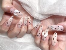 モカ 心斎橋(moca by Lee)/【Aina】羽ネイル