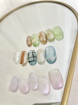 パシャ(Pacha)の写真/手描きならではの絶妙ニュアンス♪再現性も高く、SNSで見つけた画像の持ち込みデザインやアレンジも対応◎