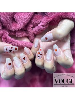 ヴォーグ(VOUGE)/バレンタインネイル