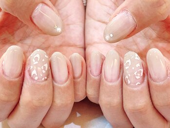 ライトウェーブ 長野駅前店/ヌーディーカラー×ヒョウ柄