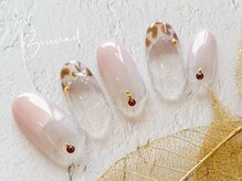 ネイルアンドアイラッシュ ボネール 銀座店(lash Bounail)/ヒョウ柄　9980円